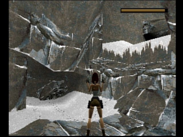 Tomb Raider [Black Label] screenshot 6 for Playstation